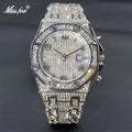 Relógio MissFox Luxury Brand Cravejado de Zircônia Cubica