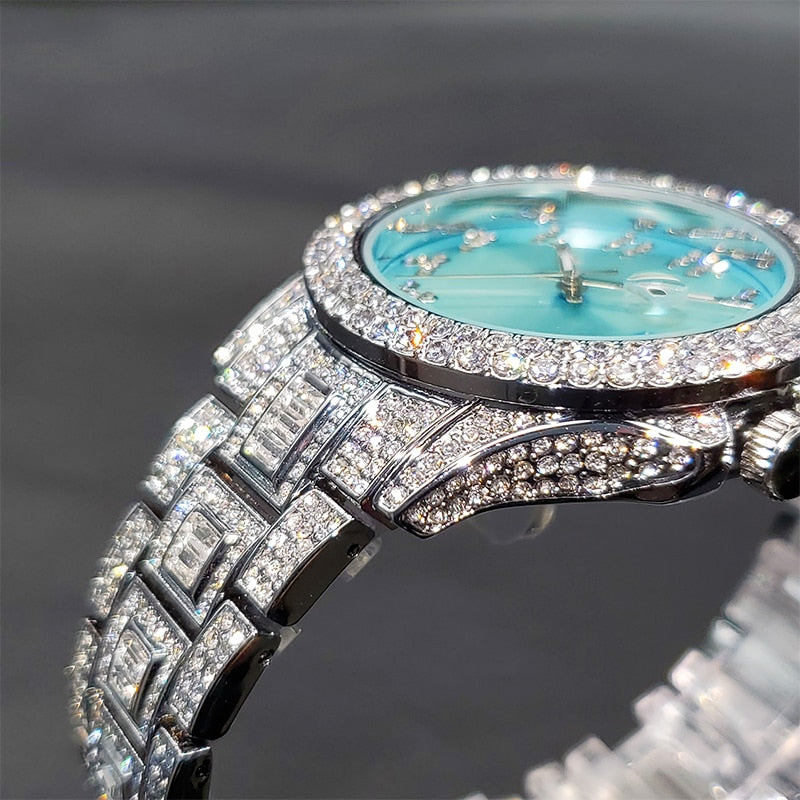 Relógio MISSFOX com Pedras de Zirconia Shiny Diamond