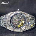 Relógio Mecanical MissFox Diamond Luxury Skeleton