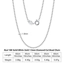 Corrente de Ouro 18k Maciço 1.5mm Elo Cubano c/ Corte diamantado