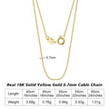 Corrente de Ouro 18k Maciça com 0,9 mm Linha Premium Gold