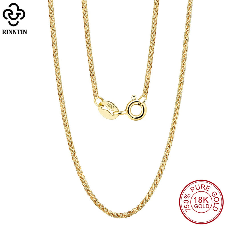 Corrente de Ouro Rinntin 750(18K) Pura 1,5mm Premium Deluxe